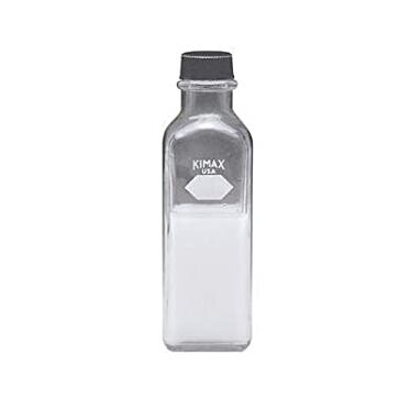 Botella muestreo y suero con tapa