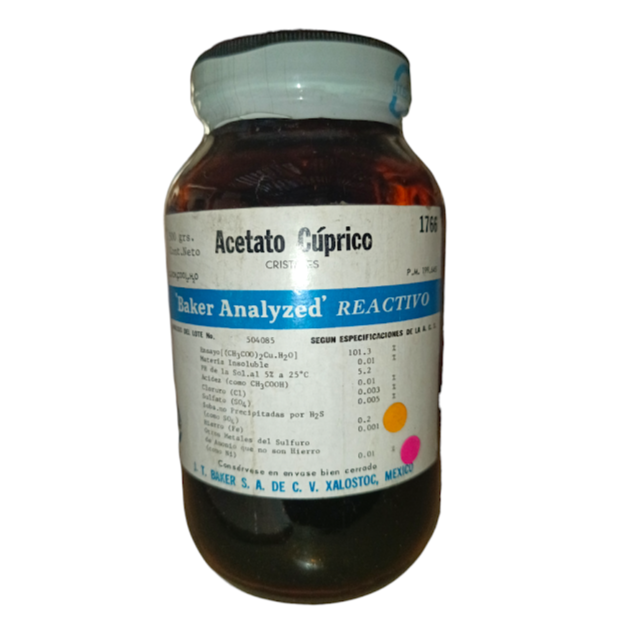 Acetato Cúprico ( Acetato Cúprico Monohidratado)