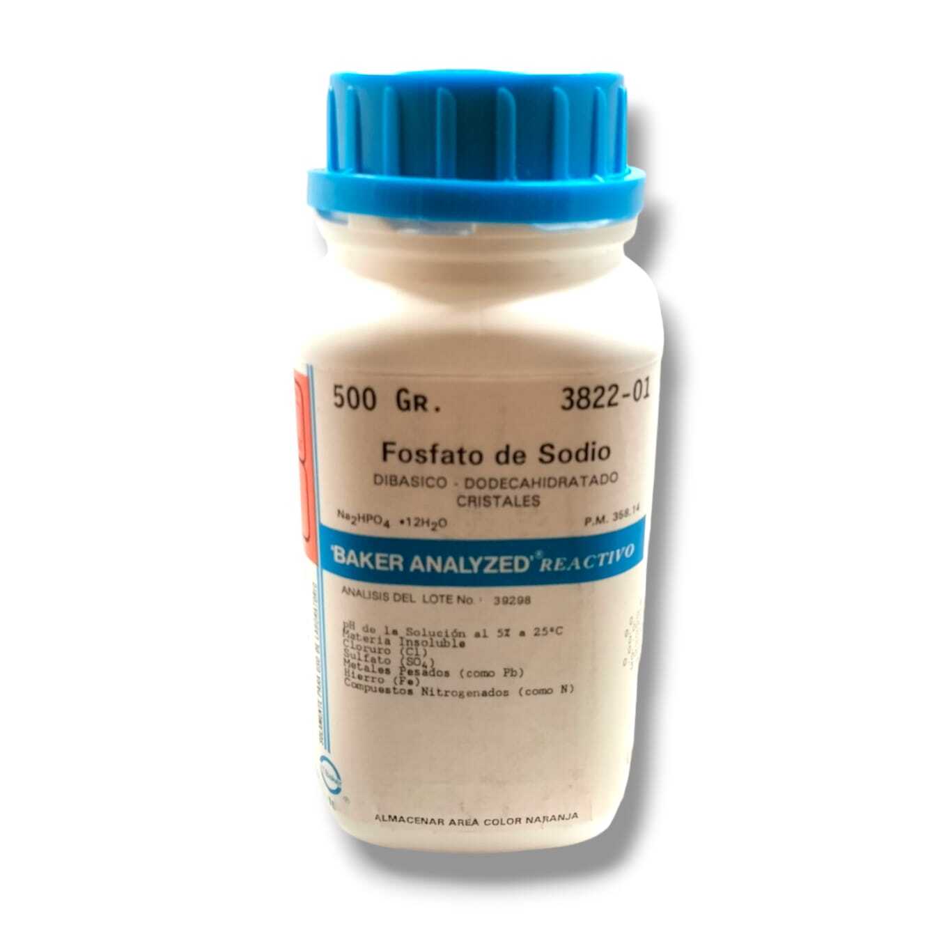 Fosfato de sodio Dibásico Dodecahidratado