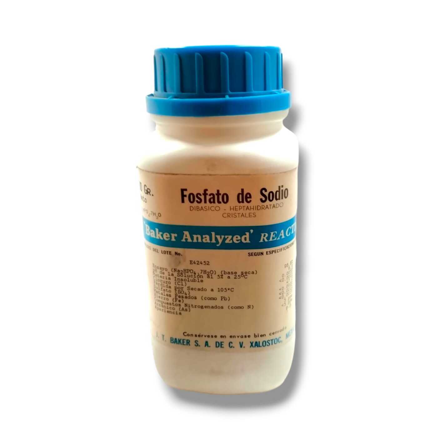 Fosfato de sodio Dibásico Heptahidratado