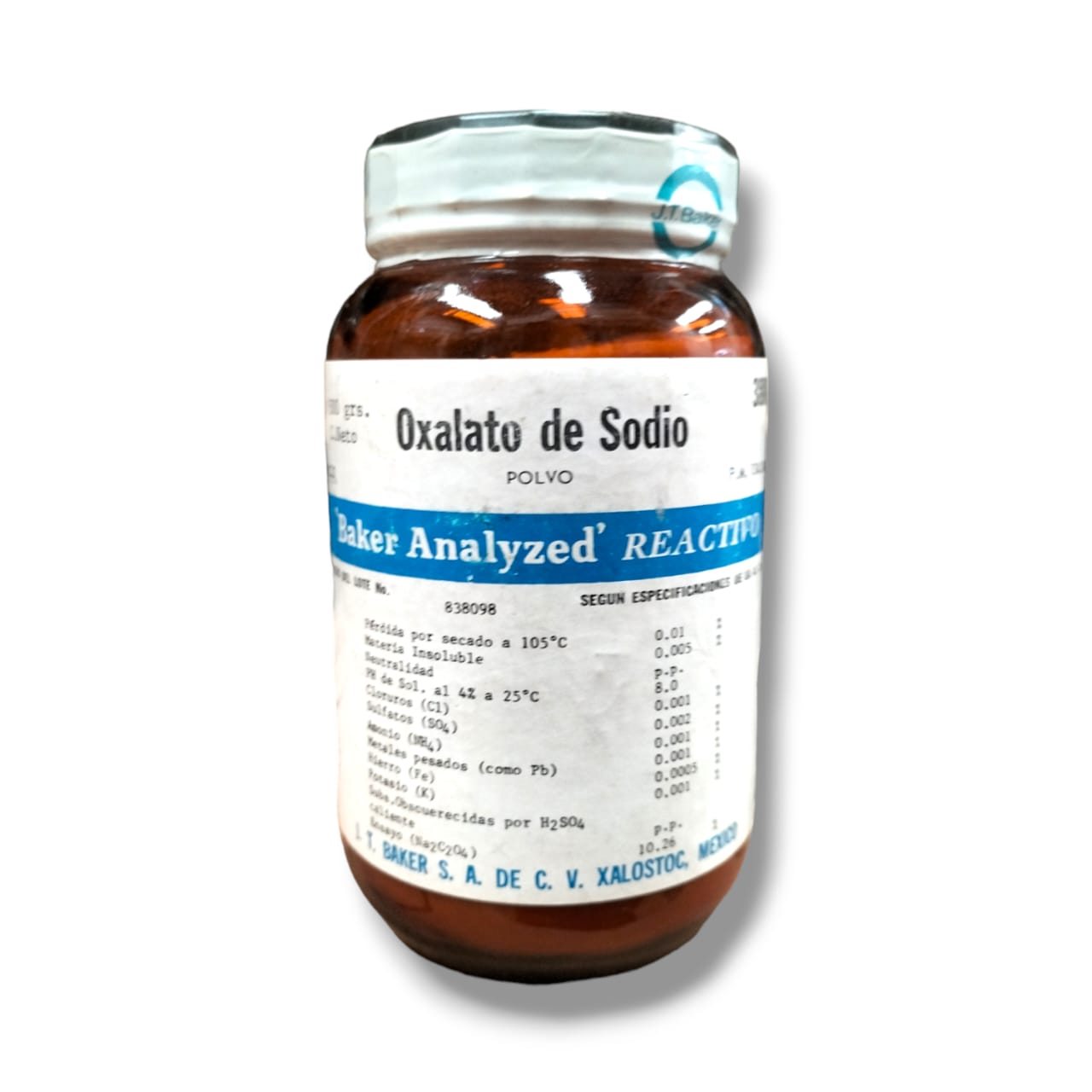 Oxalato de Sodio
