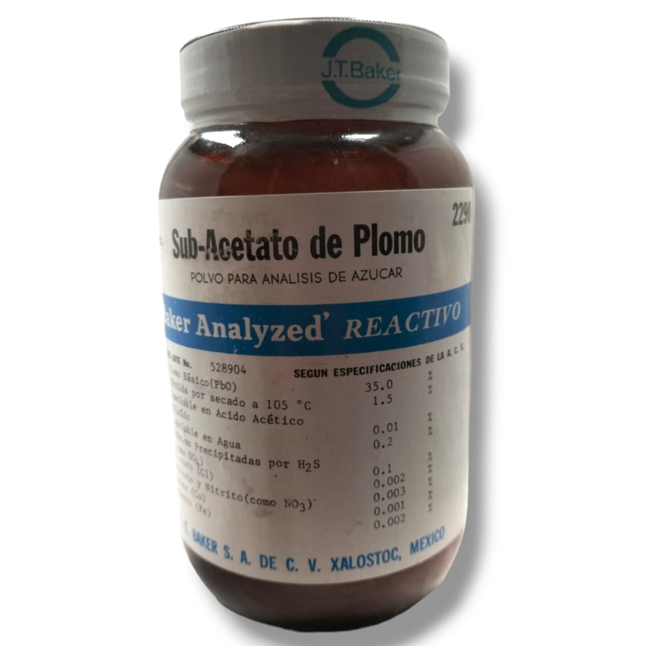 Sub- Acetato de Plomo