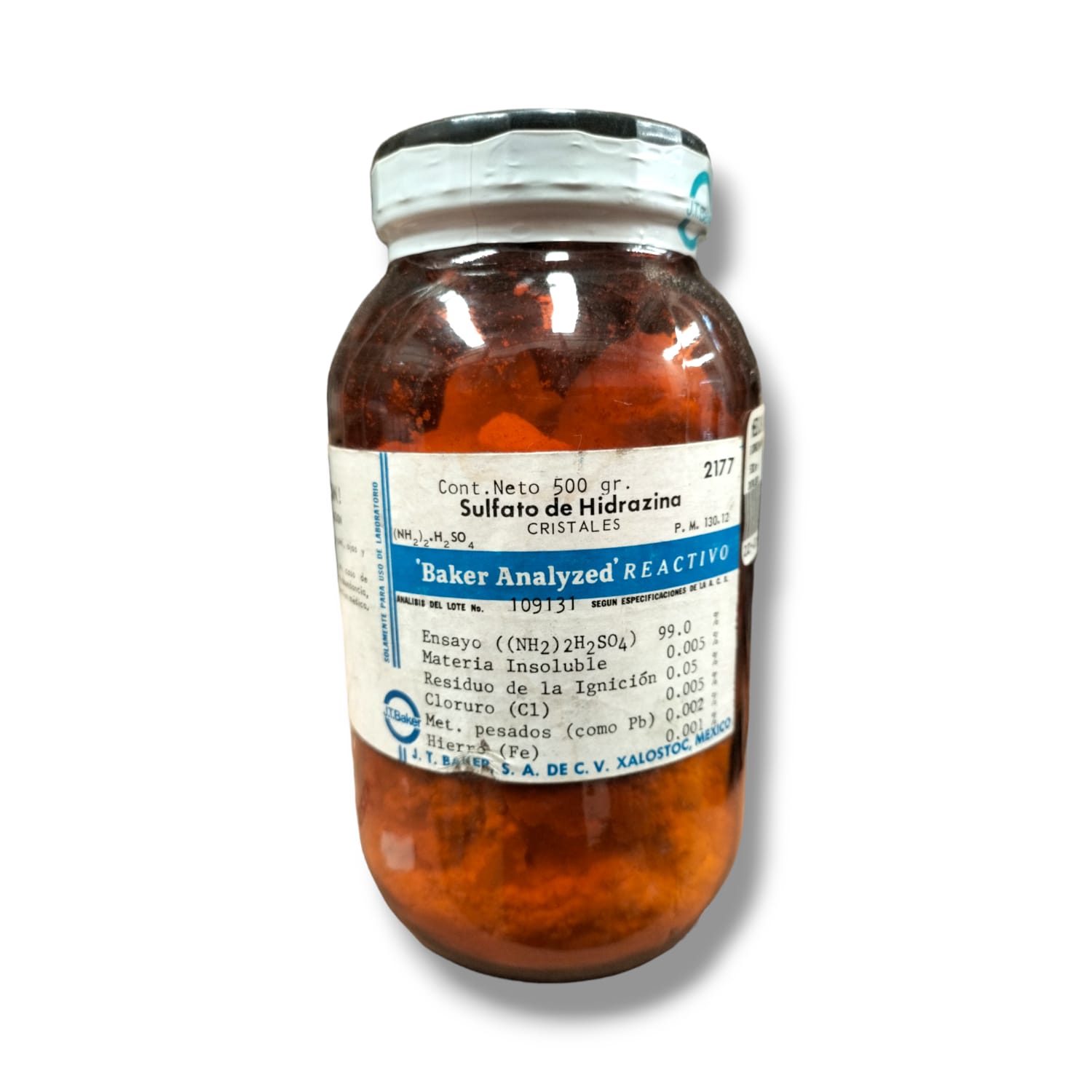 Sulfato de Hidrozina