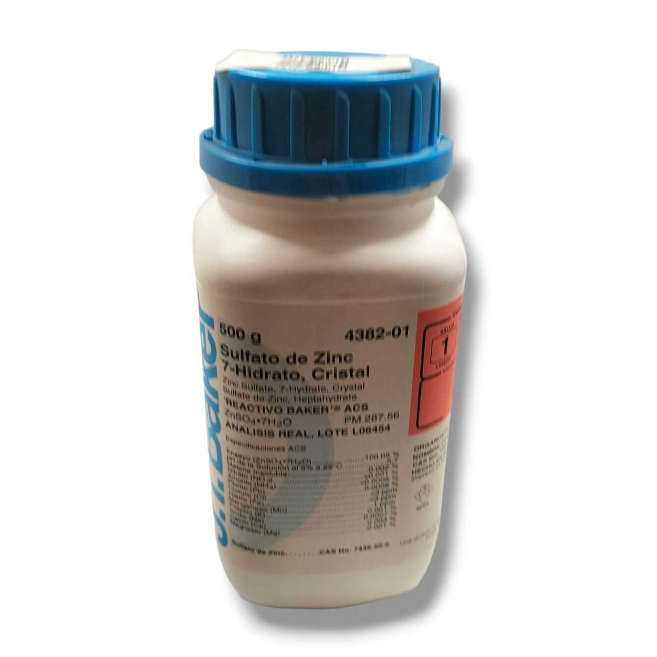 Sulfato de Zinc 7 Hidratado